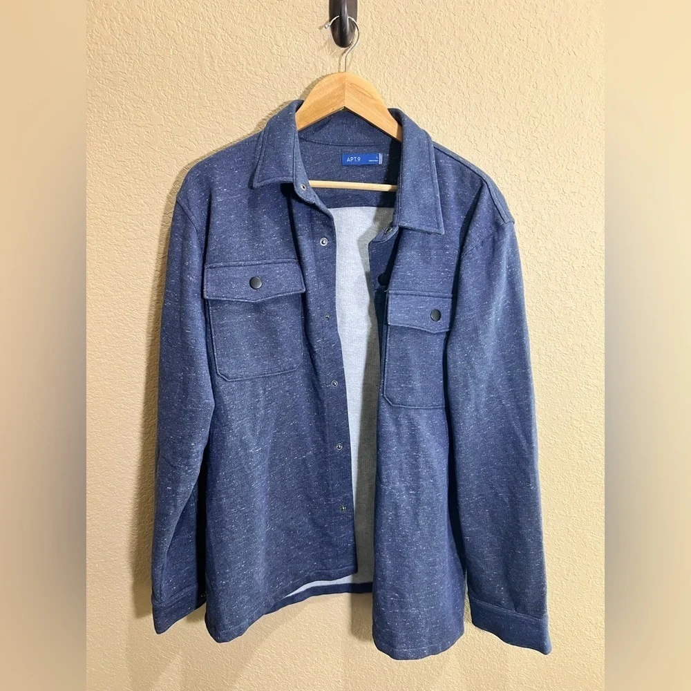 Apt. 9 Men’s Snap Button Sweater Jacket